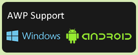 AWP Support Windows and Android